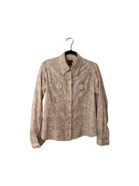 Women's soft girly girl Western Button-Down Shirt